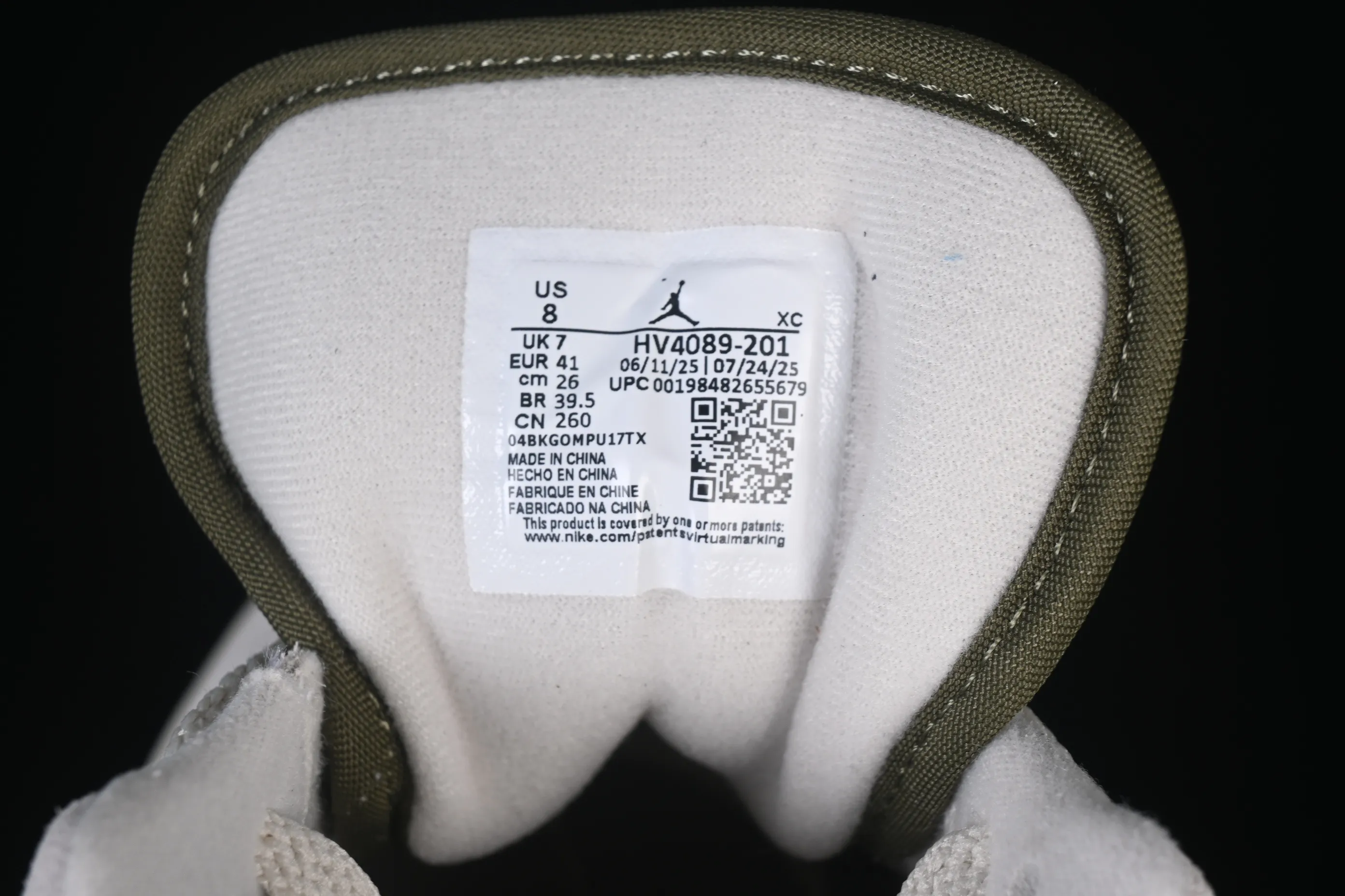 All categories Air Jordan Jordan series basketball shoes Air Jordan 1 Low G version pure original Air Jordan 1 Low AJ1 Joe 1 meter green low-top cultural casual sneakers HV4089-201